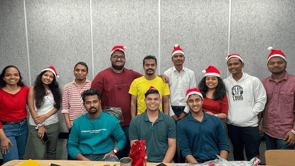 Appoctet christmas celebration